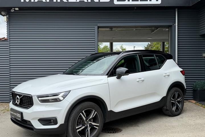 Hvid Volvo XC40 fra 2019