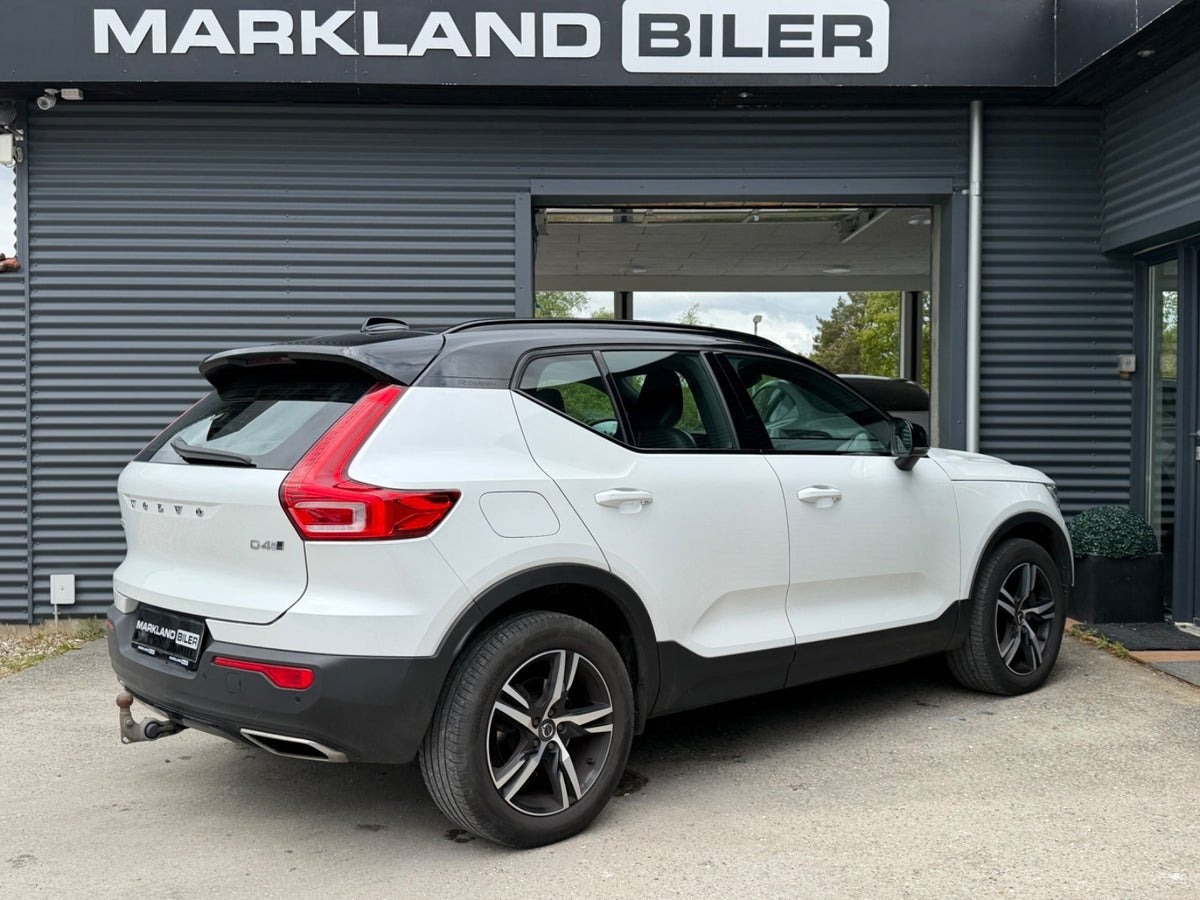 Hvid Volvo XC40 fra 2019