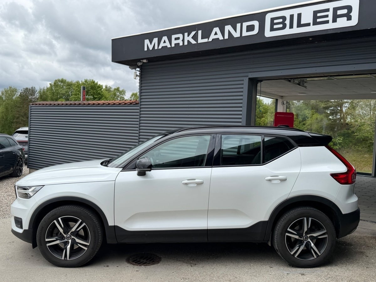 Hvid Volvo XC40 fra 2019