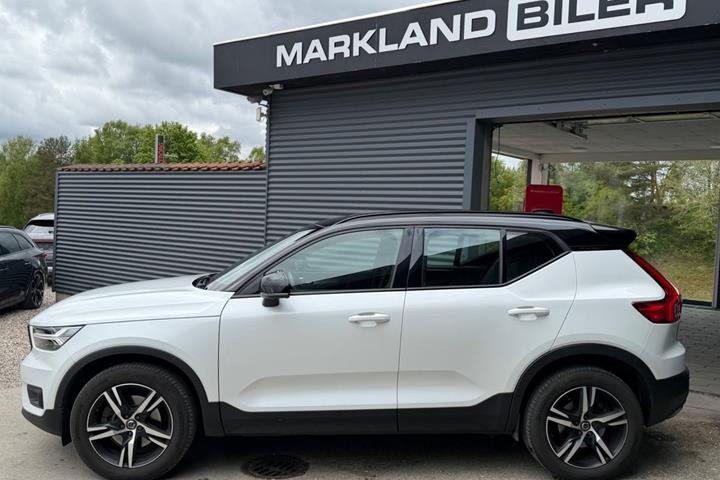 Hvid Volvo XC40 fra 2019