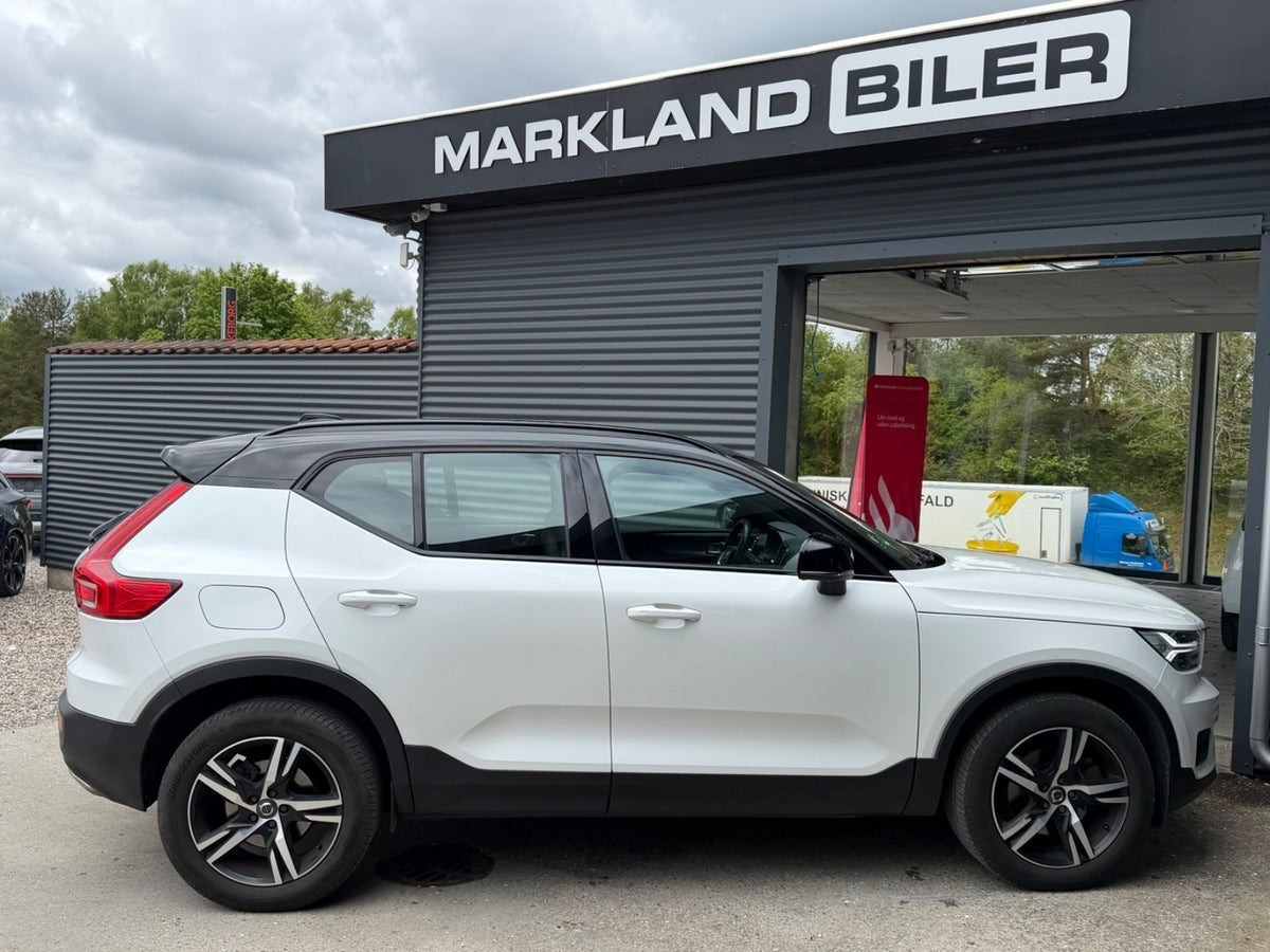 Hvid Volvo XC40 fra 2019