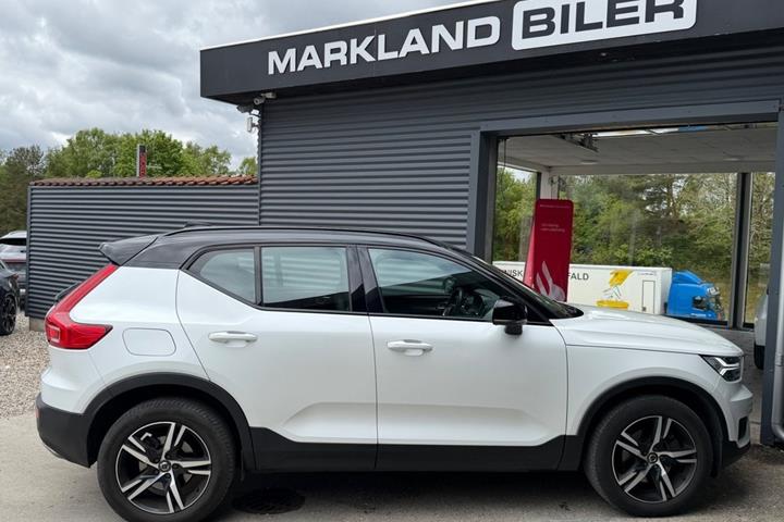 Hvid Volvo XC40 fra 2019