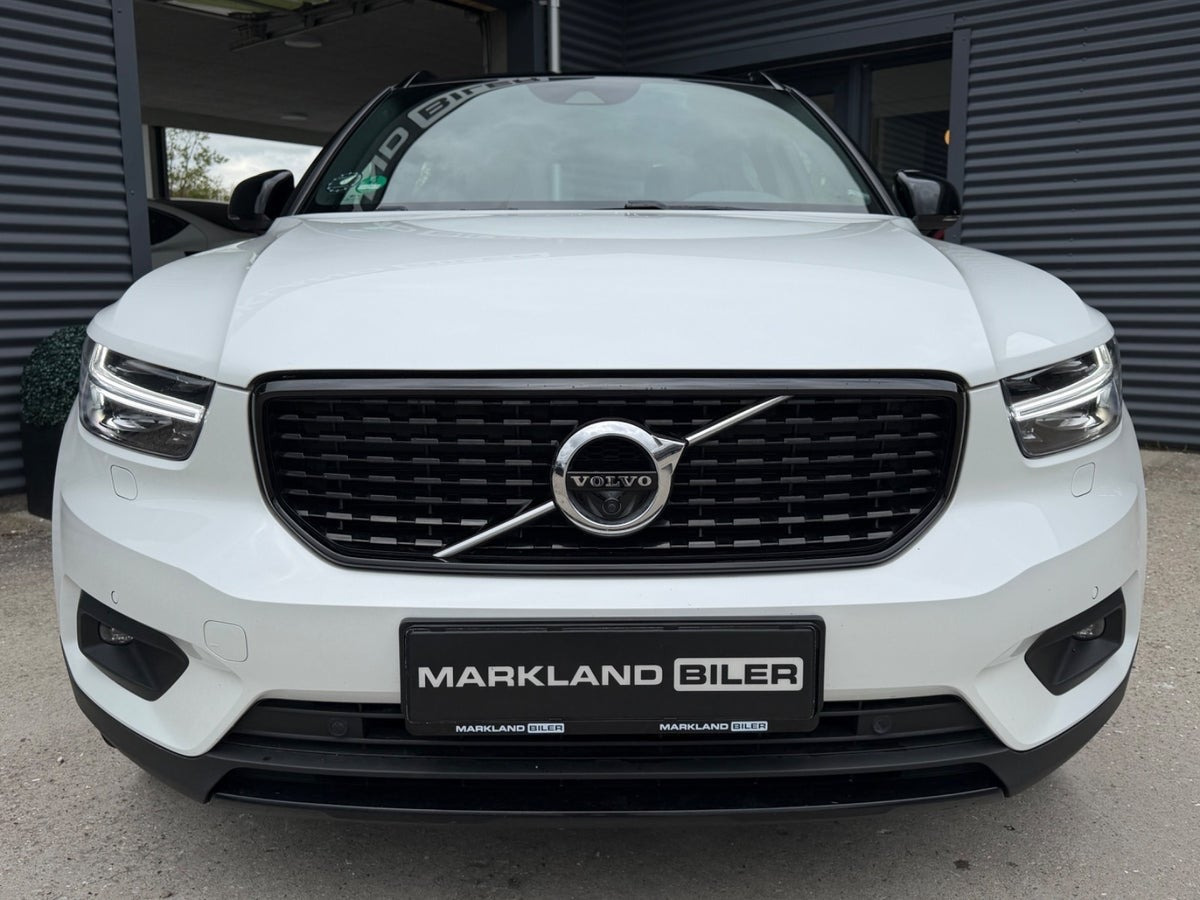 Hvid Volvo XC40 fra 2019