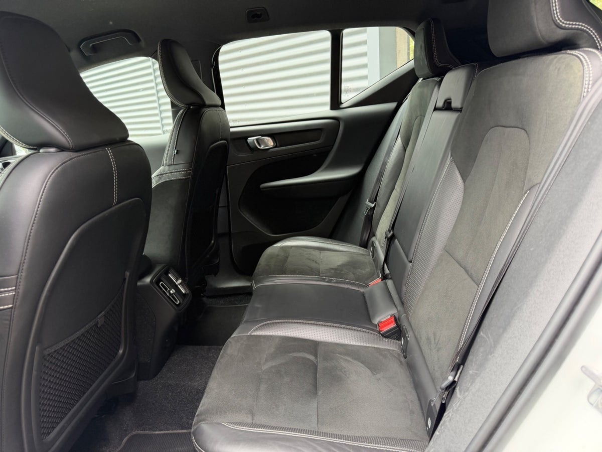 Hvid Volvo XC40 fra 2019
