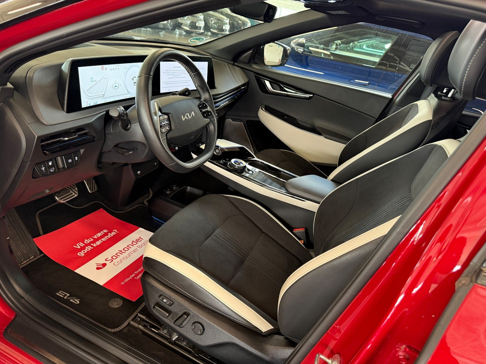 Rød Kia EV6 fra 2024