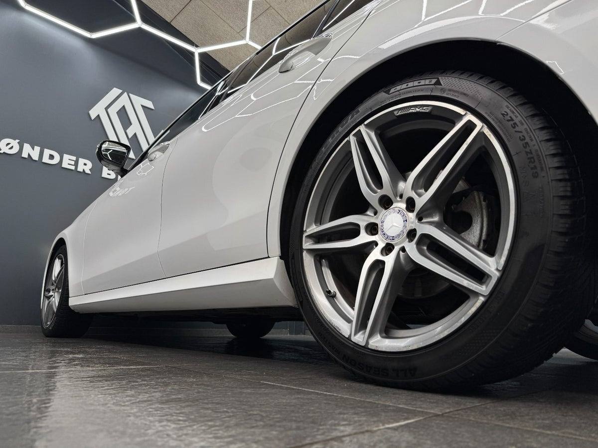 Hvid Mercedes E220 d fra 2016