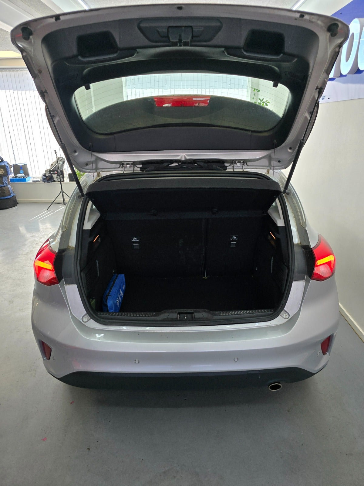 Sølv Ford Focus fra 2018
