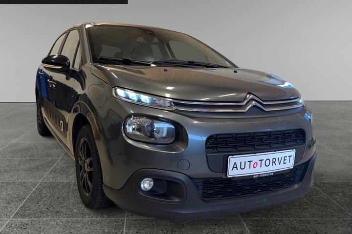 Grå Citroën C3 fra 2017
