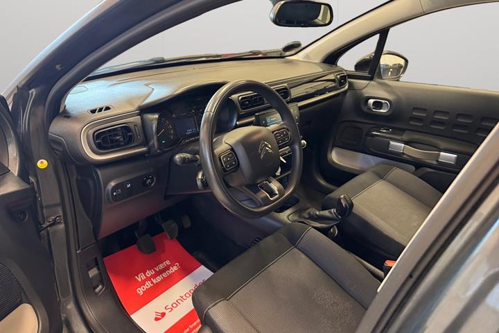 Grå Citroën C3 fra 2017