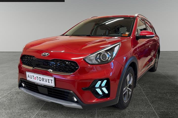 Rød Kia Niro fra 2020