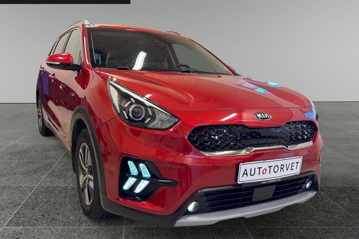 Rød Kia Niro fra 2020