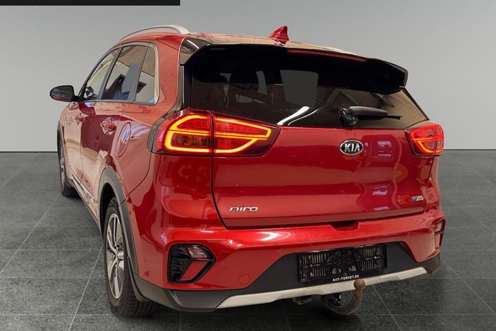 Rød Kia Niro fra 2020