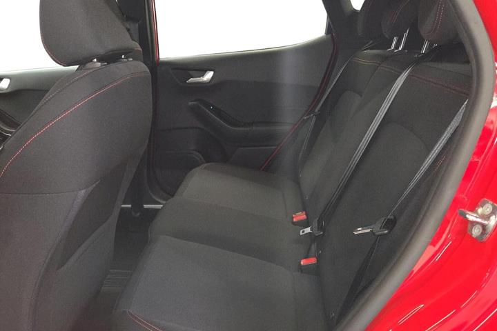 Rød Ford Fiesta fra 2022