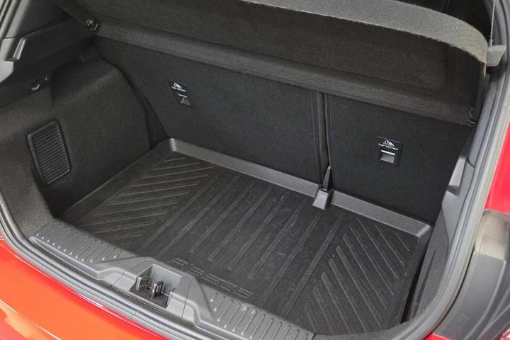 Rød Ford Fiesta fra 2022