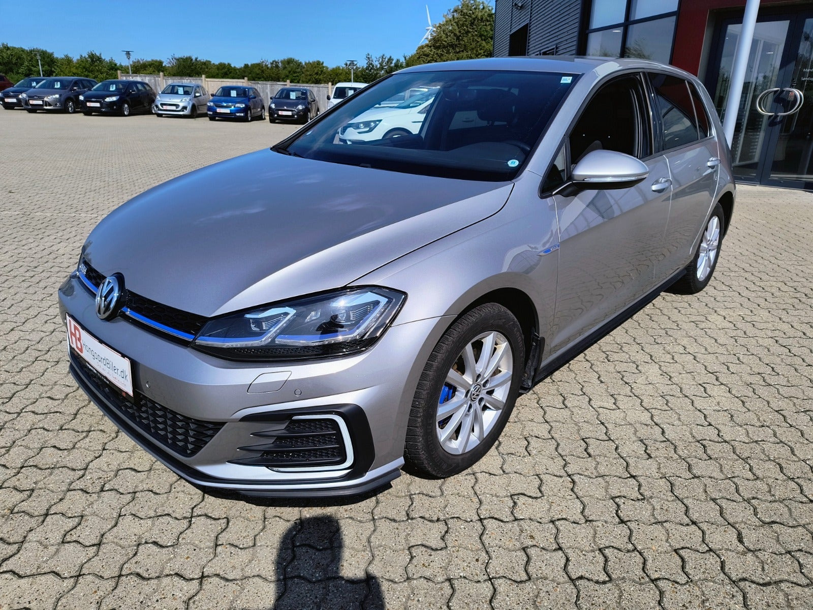 Sølv VW Golf VII fra 2020