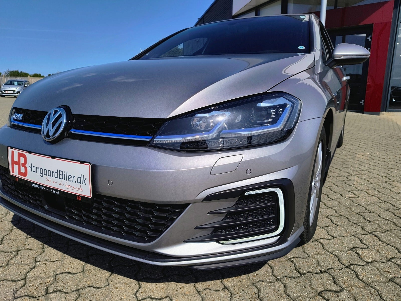 Sølv VW Golf VII fra 2020