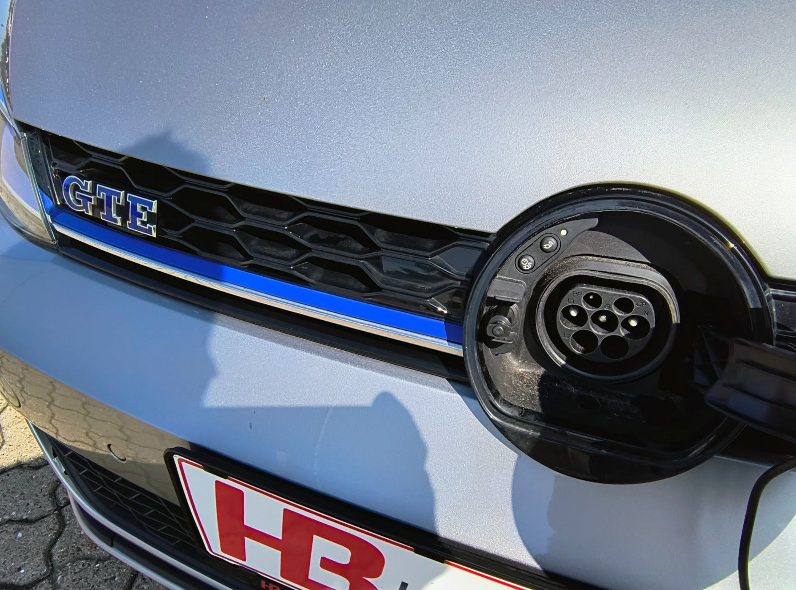 Sølv VW Golf VII fra 2020