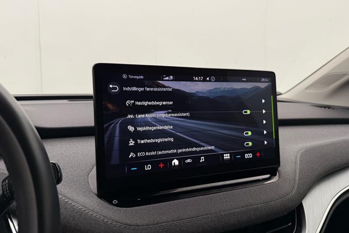 Sort Skoda Enyaq fra 2021