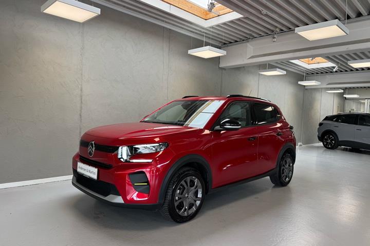Rød Citroën ë-C3 fra 2025