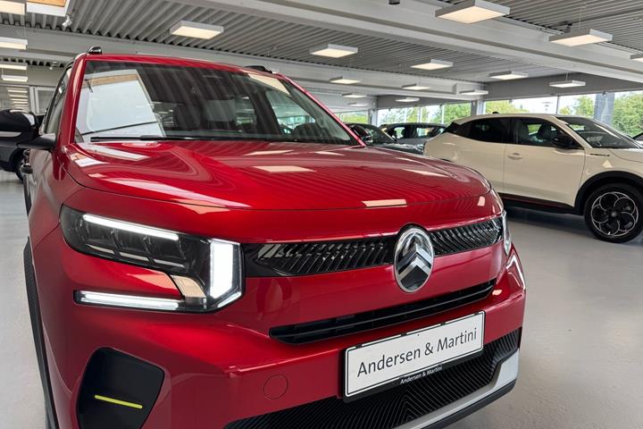 Rød Citroën ë-C3 fra 2025