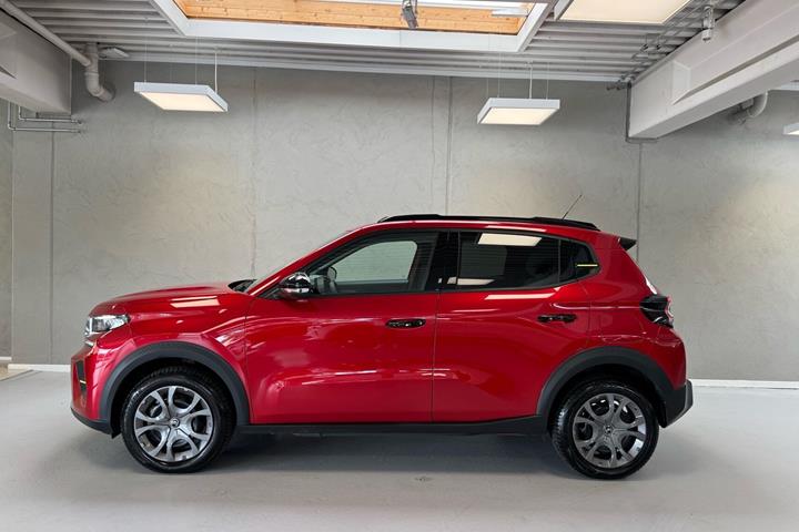 Rød Citroën ë-C3 fra 2025