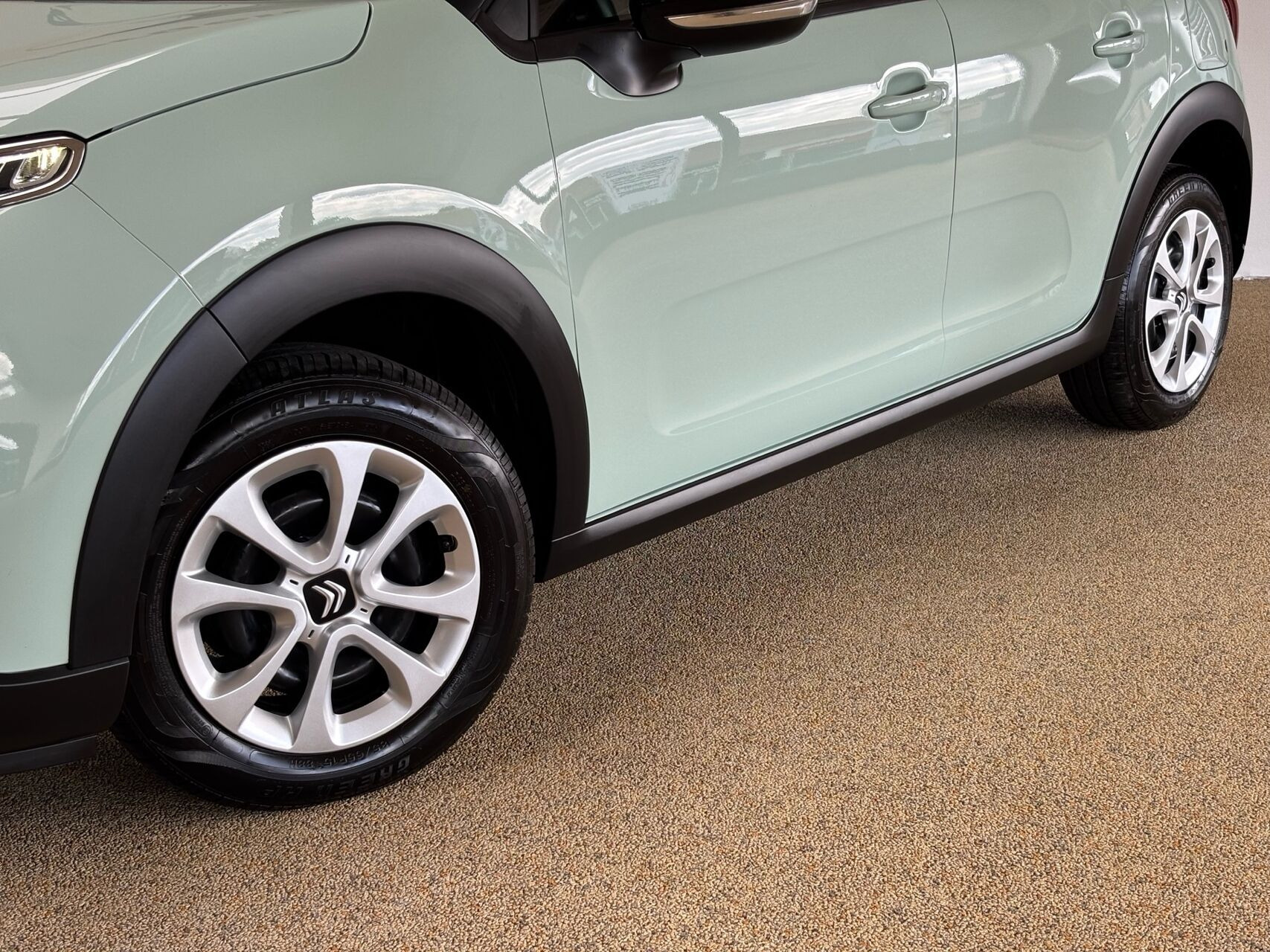 Grøn Citroën C3 fra 2020