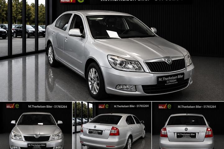 Sølv Skoda Octavia fra 2012
