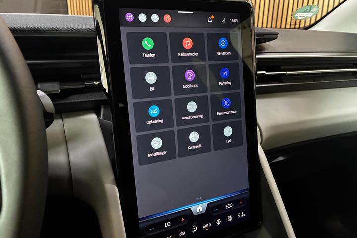 Blå Ford Explorer fra 2024