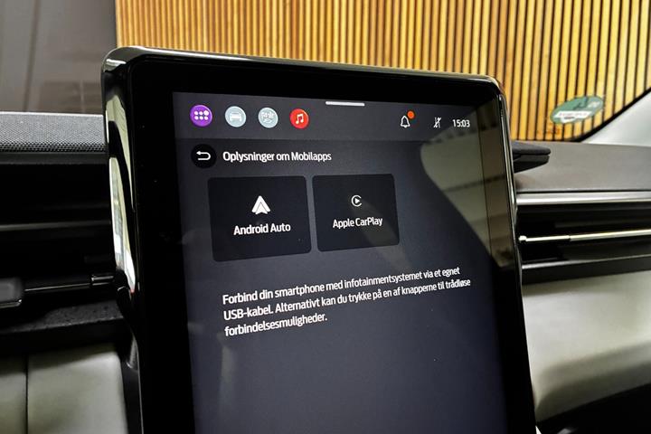 Blå Ford Explorer fra 2024