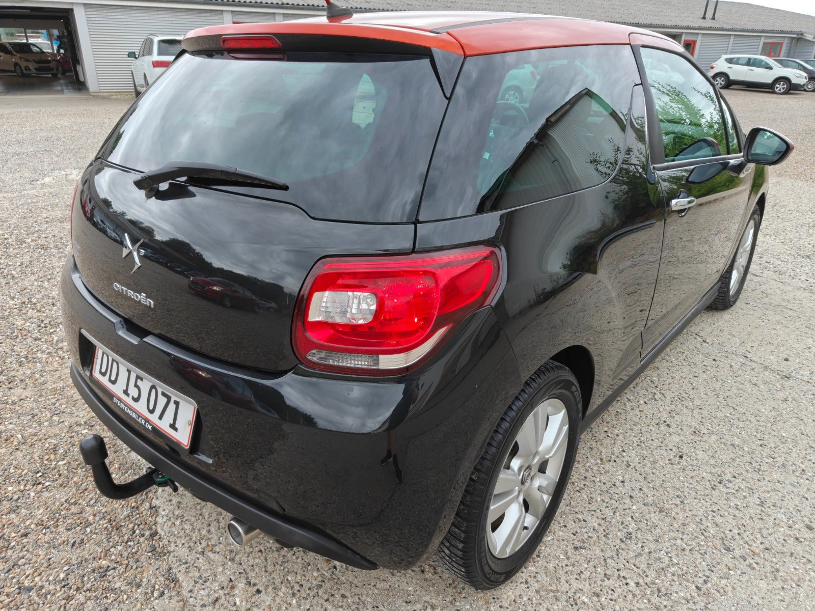 Gul Citroën DS3 fra 2011