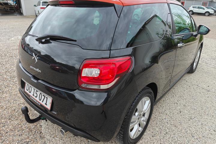Gul Citroën DS3 fra 2011