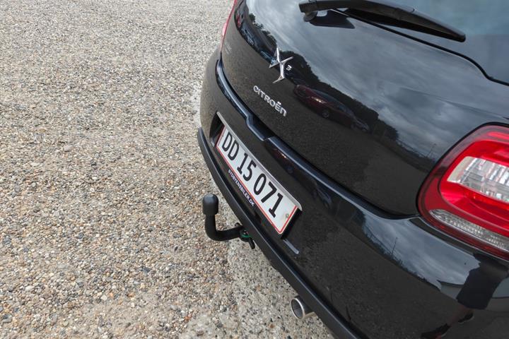 Gul Citroën DS3 fra 2011