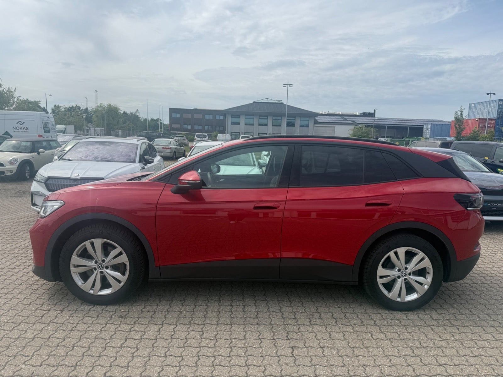 Rød VW ID.4 fra 2025