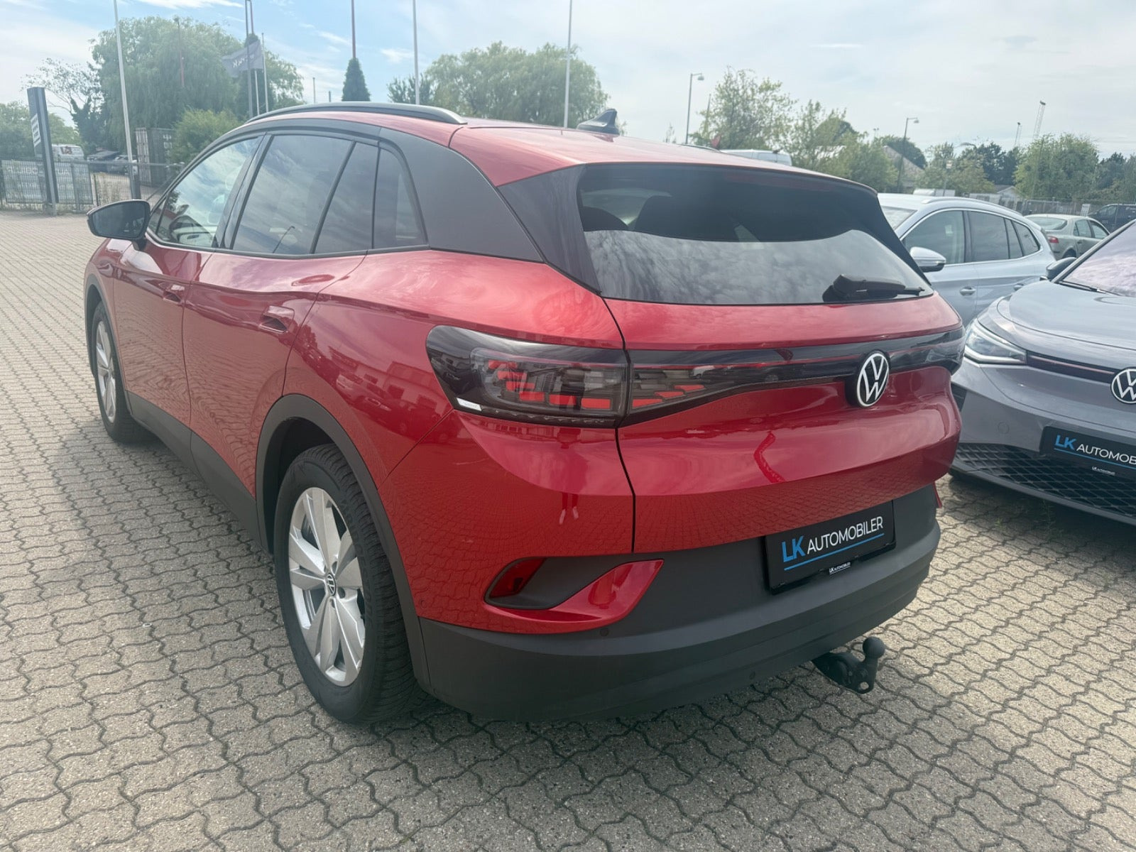 Rød VW ID.4 fra 2025