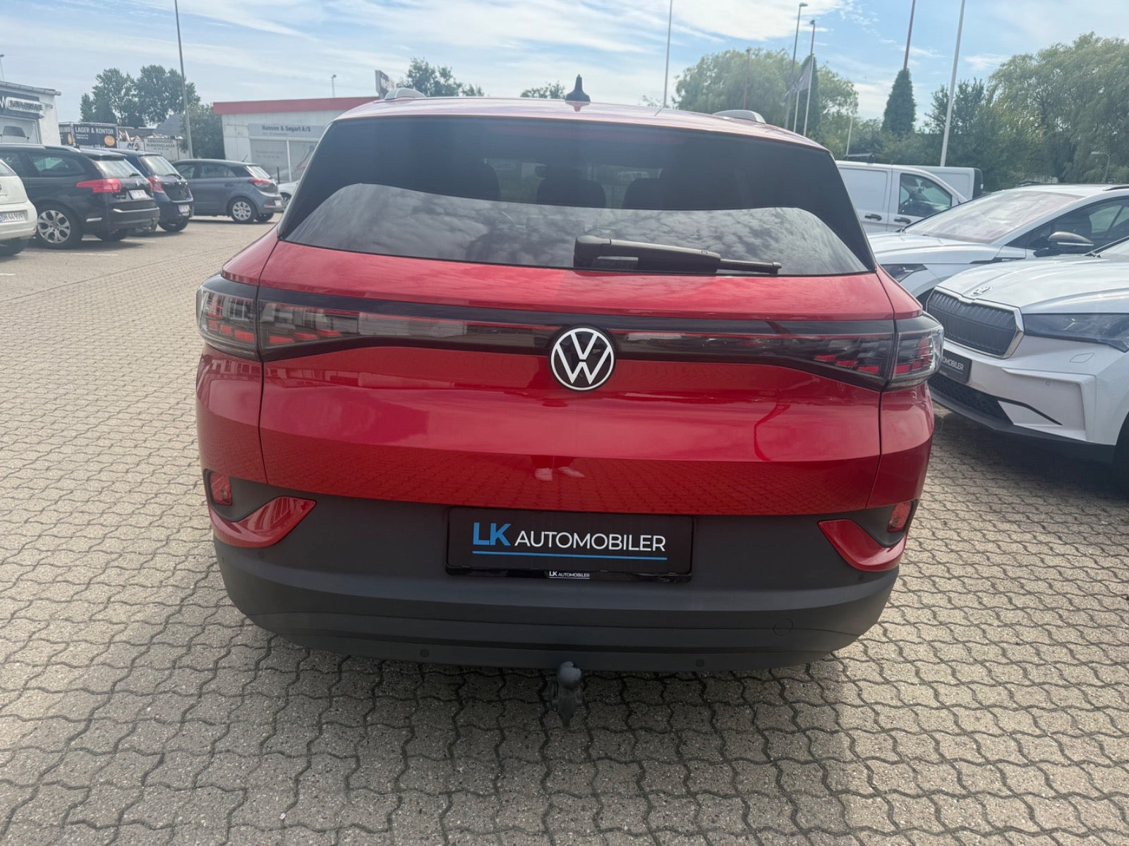 Rød VW ID.4 fra 2025
