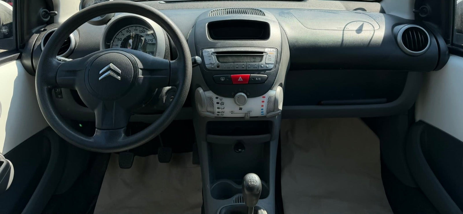 Hvid Citroën C1 fra 2010