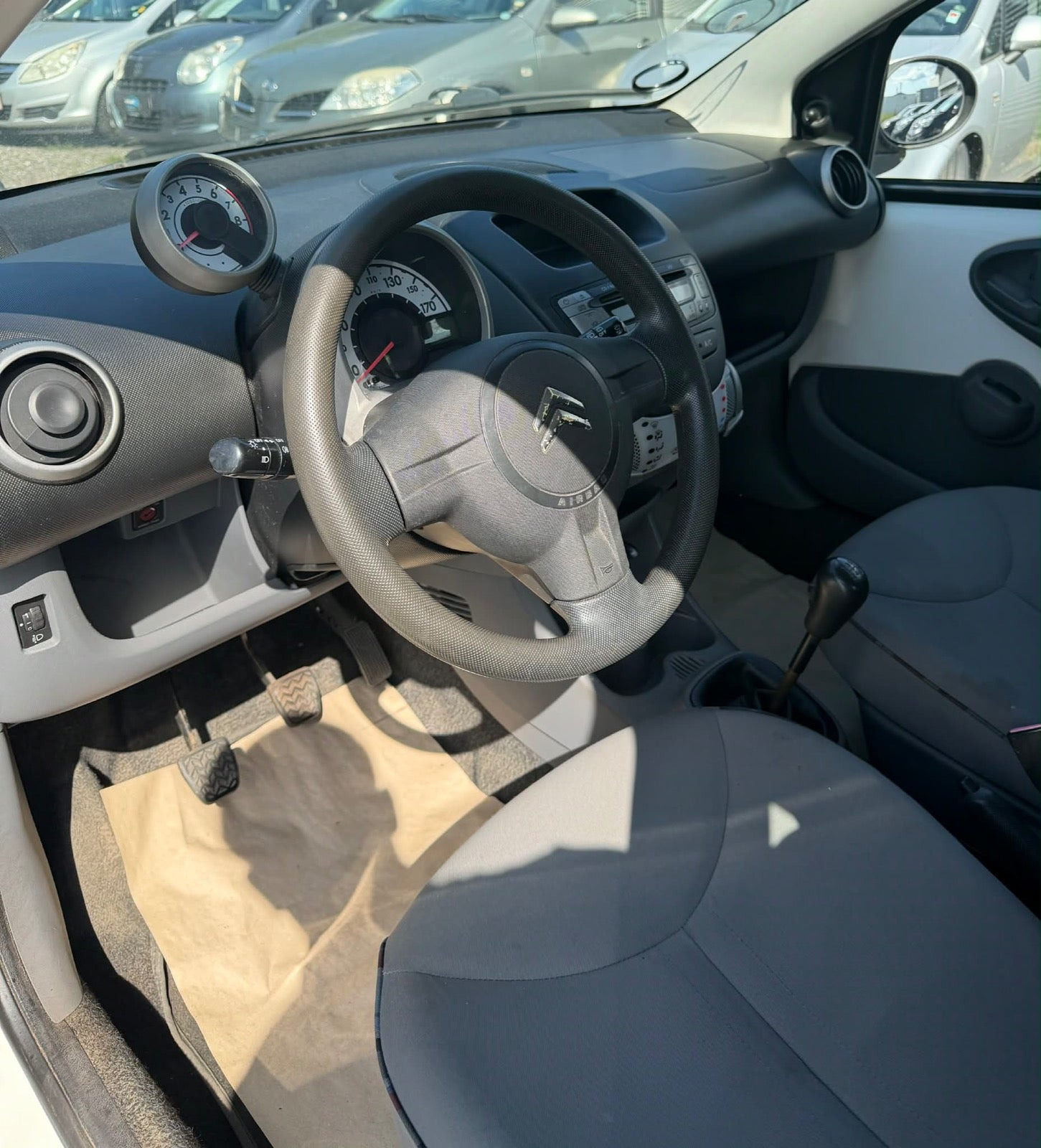Hvid Citroën C1 fra 2010