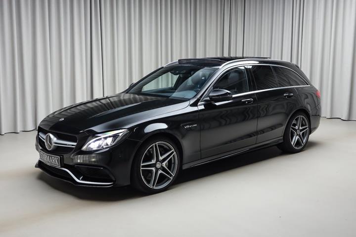 Sort Mercedes C63 fra 2016