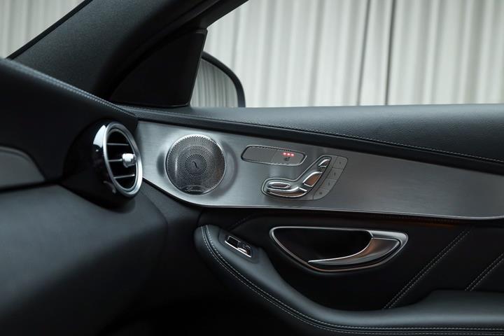 Sort Mercedes C63 fra 2016