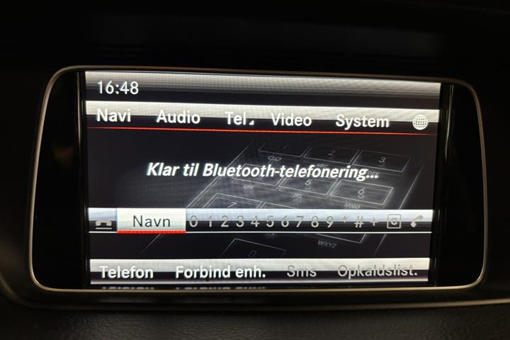 Sort Mercedes E220 fra 2015