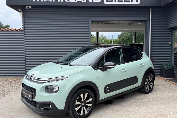 Grøn Citroën C3 fra 2020