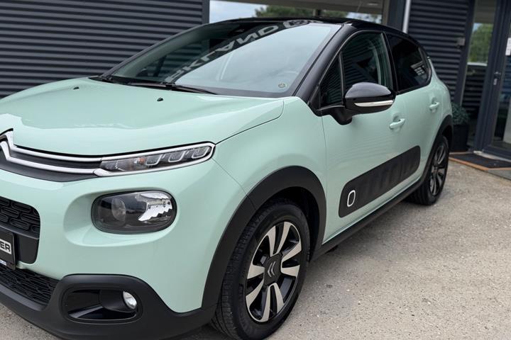 Grøn Citroën C3 fra 2020