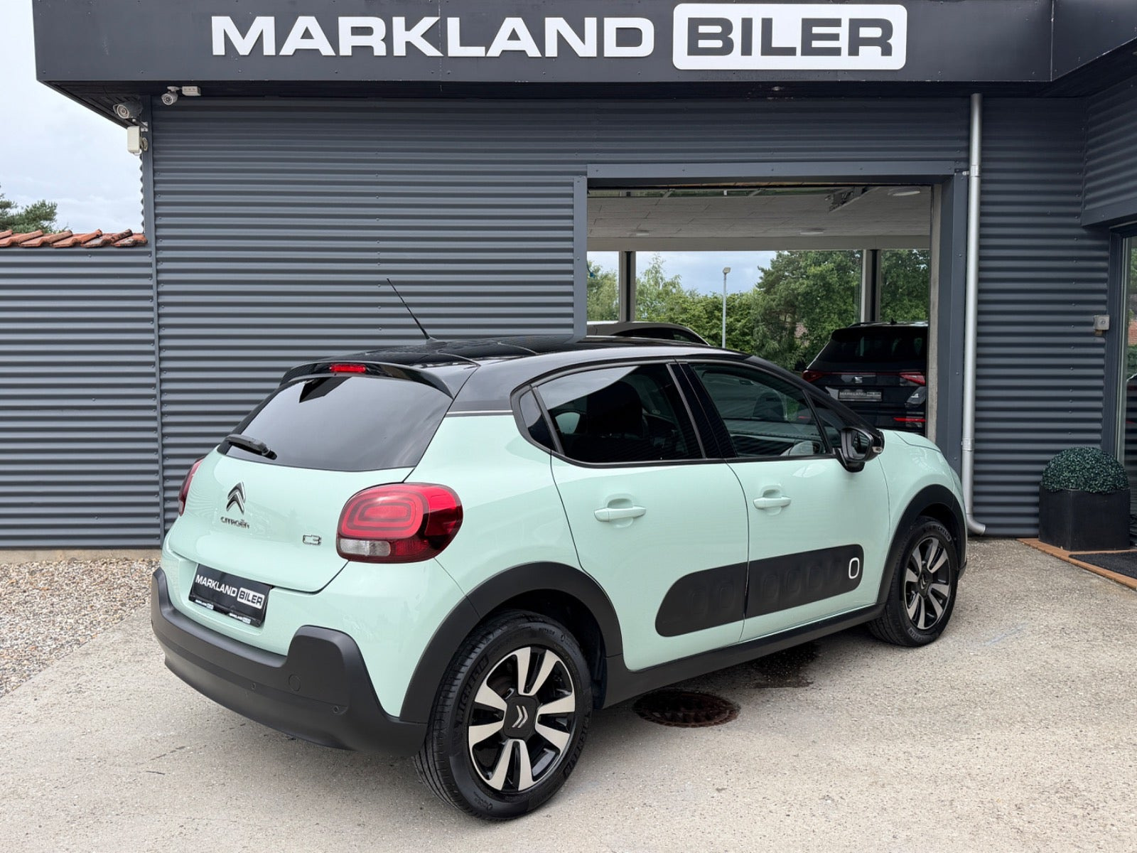 Grøn Citroën C3 fra 2020