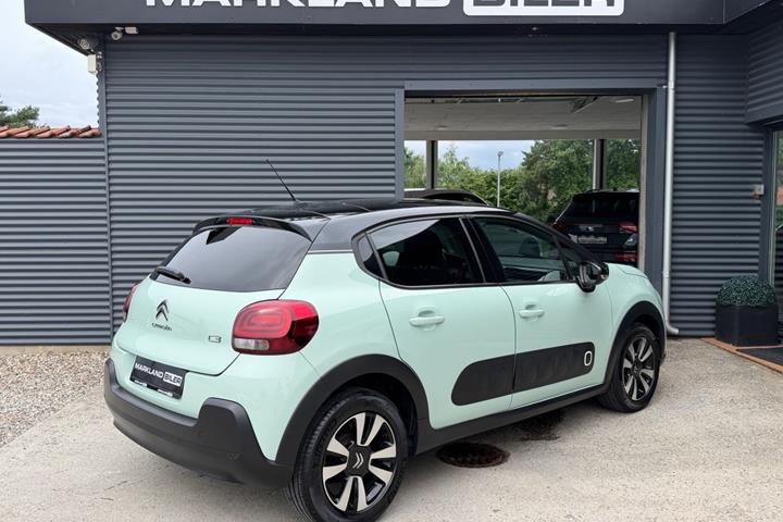 Grøn Citroën C3 fra 2020