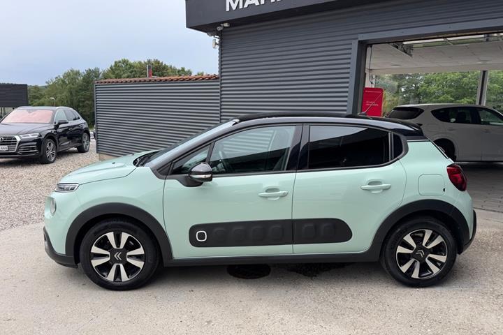 Grøn Citroën C3 fra 2020