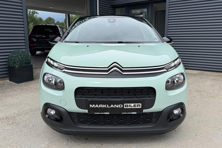 Grøn Citroën C3 fra 2020
