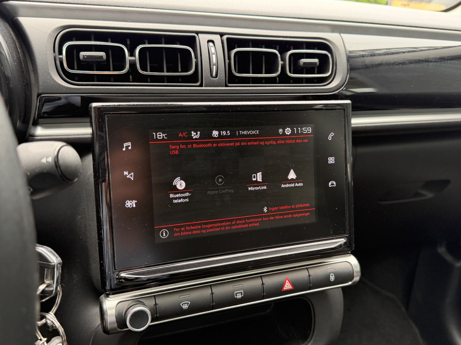 Grøn Citroën C3 fra 2020