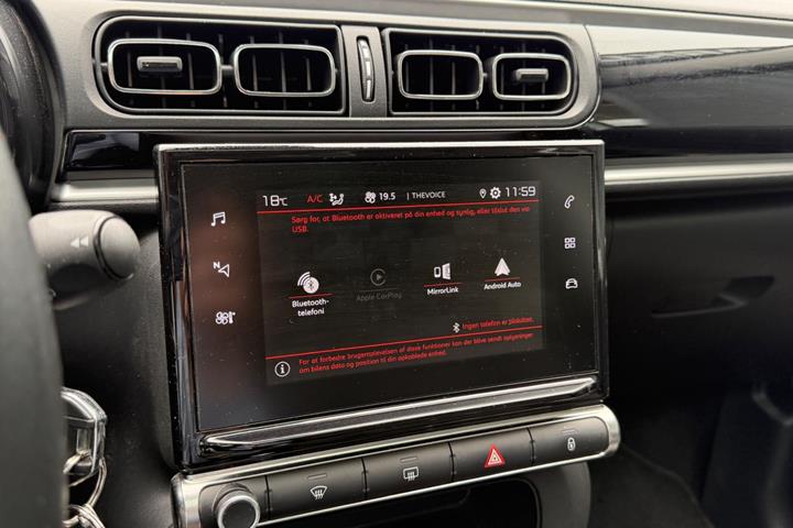 Grøn Citroën C3 fra 2020