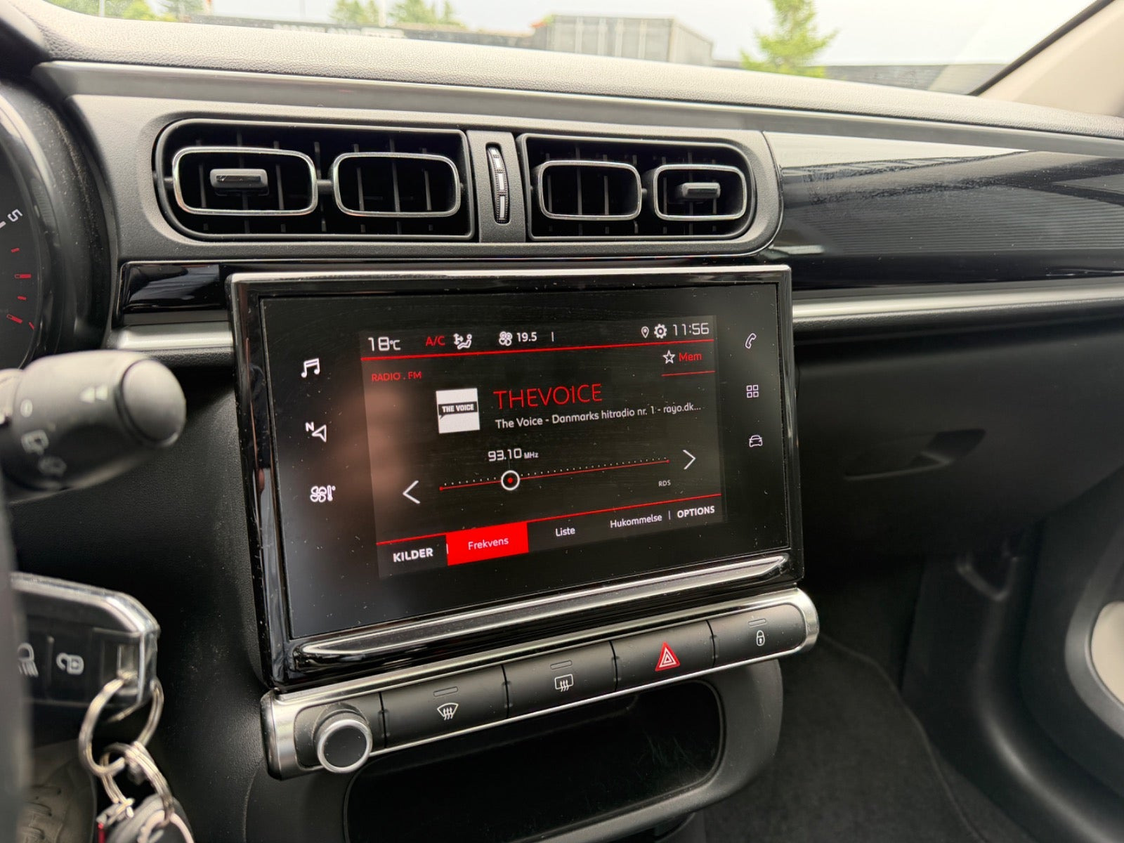 Grøn Citroën C3 fra 2020