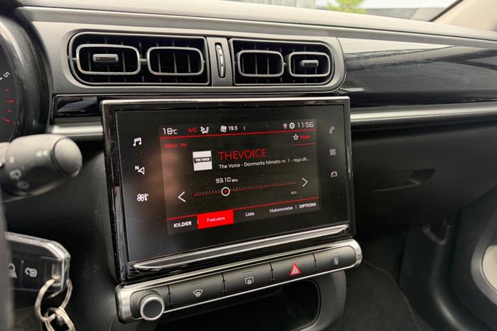 Grøn Citroën C3 fra 2020